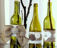 wine bottle bow