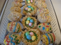 Easter Egg Rice Krispie Treats