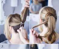 DIY WRAPAROUND BUN