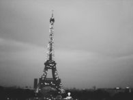 Blinking Lights on Eiffel Tower
