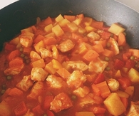 Chicken afritada