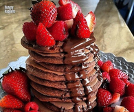 Strawberry chocolate crepes