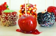 Sweet candy apples