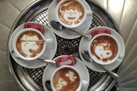 Peanuts Coffee Art