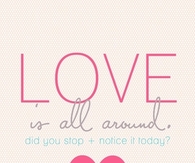 Love is all around