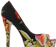 Floral Stiletto Pumps
