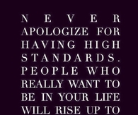Never Apologize