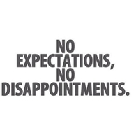 No Expectations