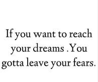 Leave Your Fears