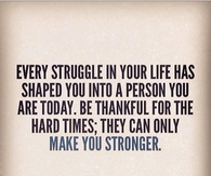Be Thankful