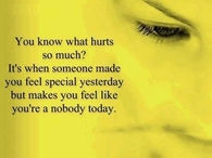 What hurts so much