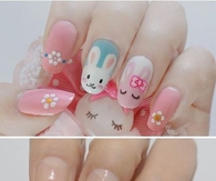 DIY Easter Nails