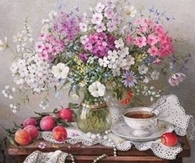 Beautiful Painting of Flowers
