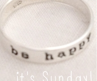 Be happy its sunday