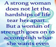 a strong woman