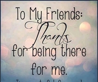 To My Friends