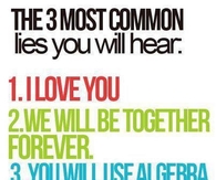 3 most common lies