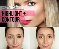 DIY Makeup Highlight and Contour
