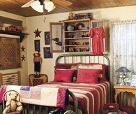 Vintage Americana Bedroom