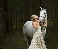 Gorgeous White Ruffled Formal Gown