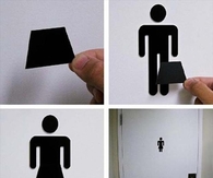 April Fools Day Bathroom Switch