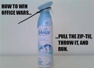 April Fools Day Febreze Bomb