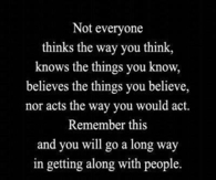 Not everyone