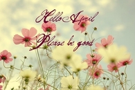 Hello April