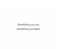 Sometimes You Win