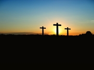 Three crosses