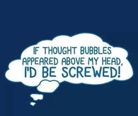 thought bubbles