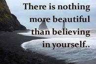 Believing in yourself