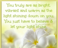 Let your light shine