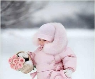 Little Pink Snow Angel