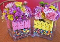 Easter Peep Bouquets