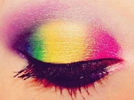 colorful eye