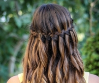 Waterfall braid