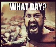 What day? It is leg daaaaaay