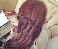 Waterfall braid
