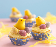 Easter Chick Cupcakes
