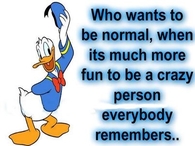 who wants to be normal