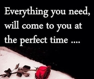 the perfect time