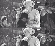 Miley Cyrus With A Fan
