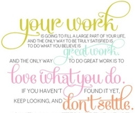 Steve Jobs Quote about Work