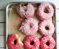 Pink donuts