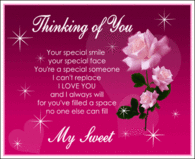 Thinking of You, My Sweet