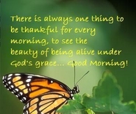 good morning