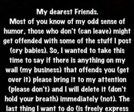 My dearest friend