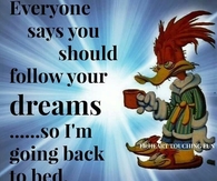 going back to bed