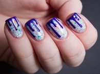 Cute ice cream summer nails
